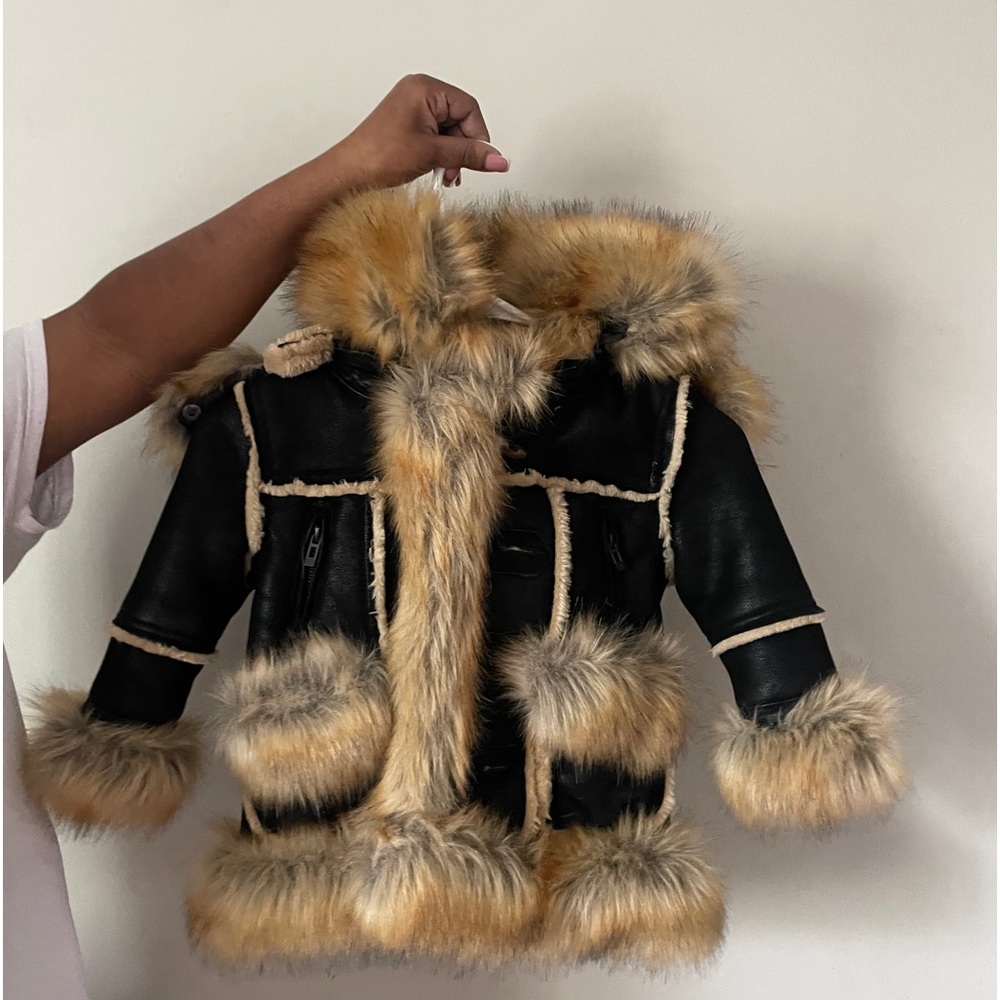 FURR Lined winter coat (toddler boys)